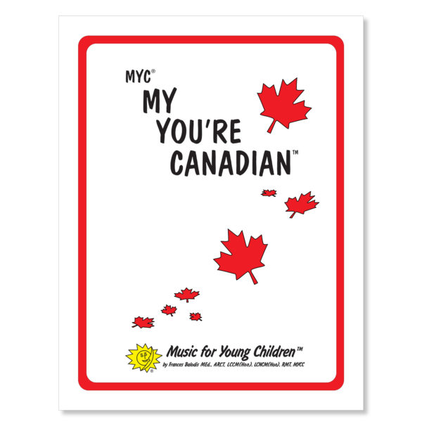 Book - My You're Canadian Folk Song